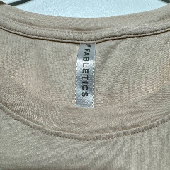 Fabletics Tank Top Sport Athletic Blush Light Pink Workout Women sz Large - Picture 3 of 5